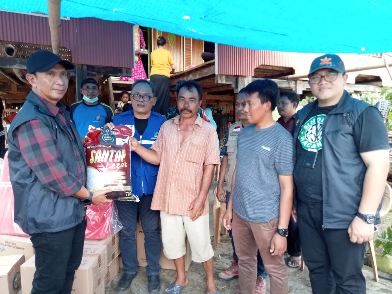 Korban Banjir di Jeneponto Dapat Bantuan 1 Ton Beras dari Pemprov Sulsel